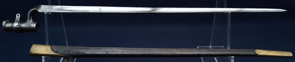 British 1876 Pattern Socket Bayonet, Egyptian Conversion, Dated 1888 - 3
